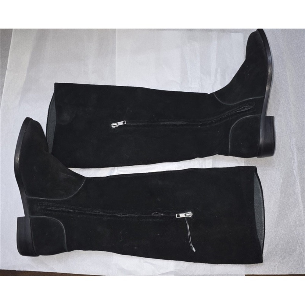 NWOT Ugg 7 Gracen Black Suede Knee High Equestrian Boots 132189